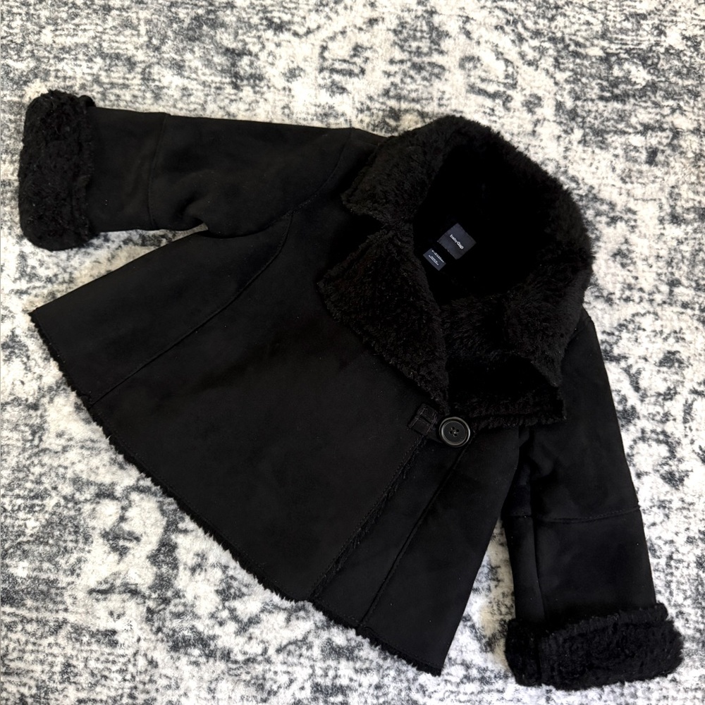 GAP Baby faux sheepskin coat